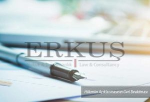 Hükmün Açıklanmasının Geri Bırakılması
